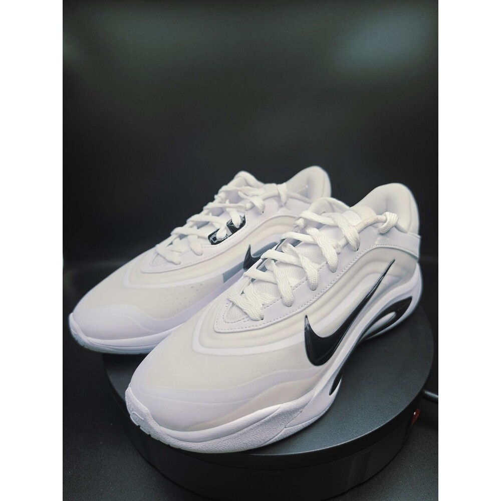 Nike A'One TB Low Top Lace-Up Mesh Sneaker White/Black HQ8500 US 8 MEN/9.5 WOMEN
